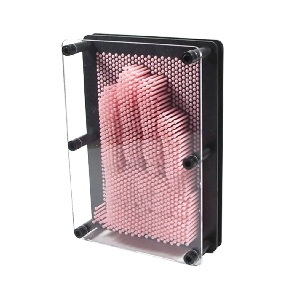 Pink 3-Dimensional Pin Art Board Toy D26731