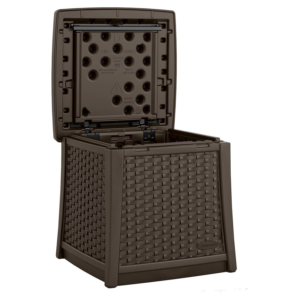 Resin Patio Storage End Table N45959