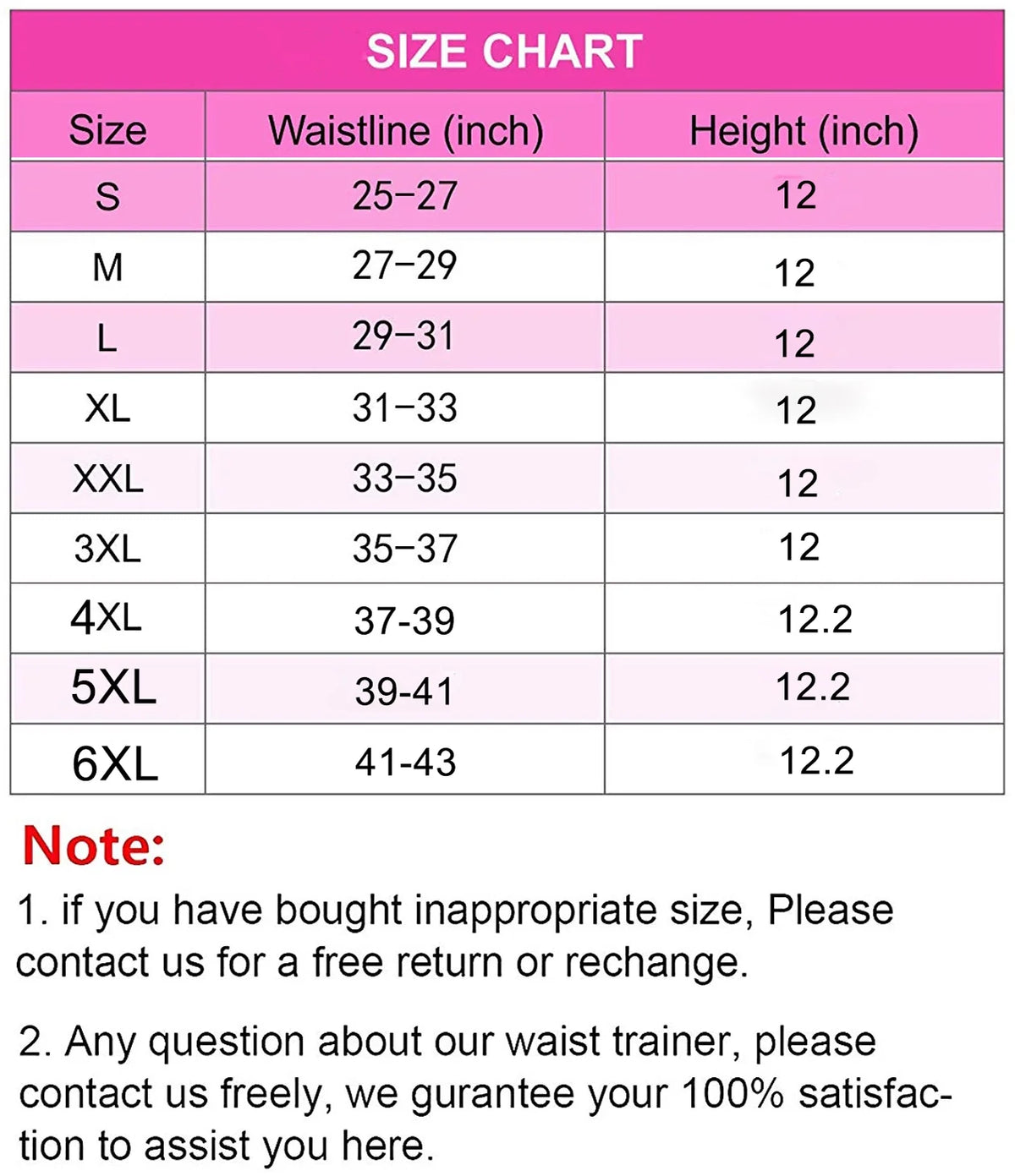 Women's Latex Waist Trainer Underbust W456436