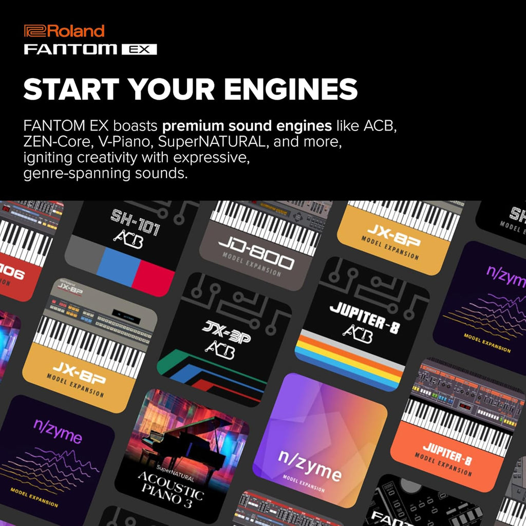 61-Key Synthesizer with 7000 Onboard Sounds K756