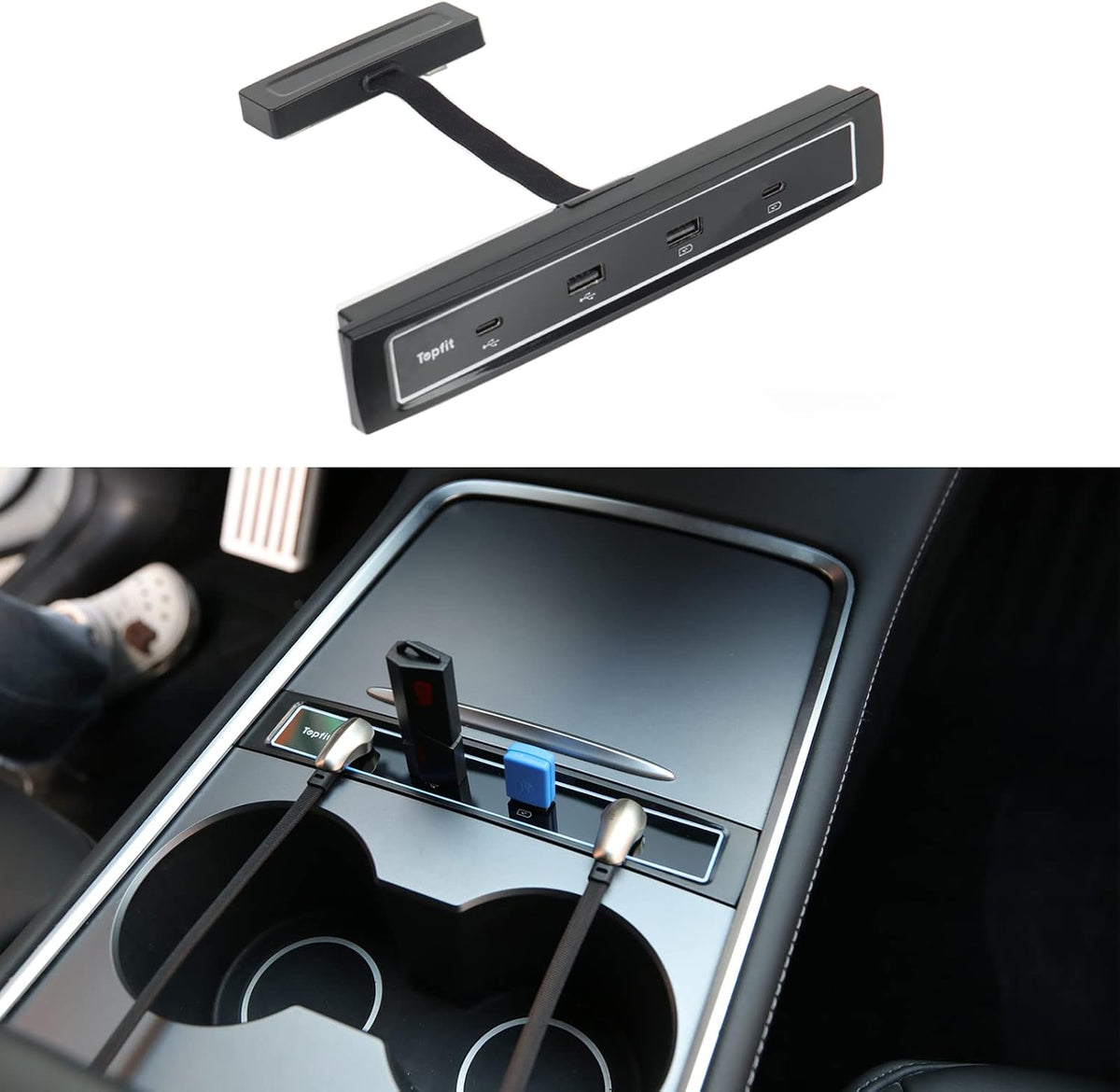 USB Hub Center Console Adapter Pack of 2 W610159