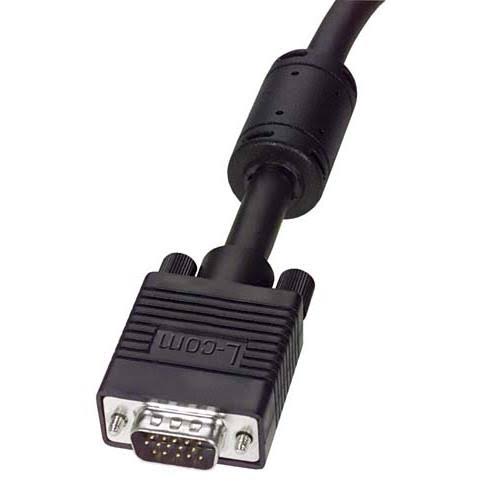 Black 1.0 ft VGA Cable S21841