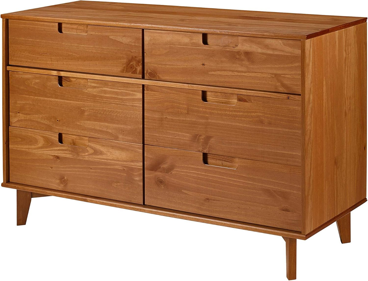 6 Drawer Wood Dresser X2636