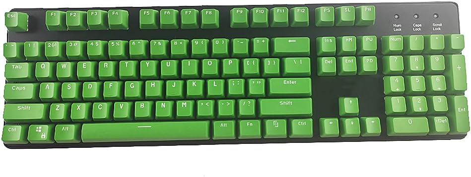 Full 104 PBT Keycaps Set OEM Profile with Keycap Puller (Purple) N10167