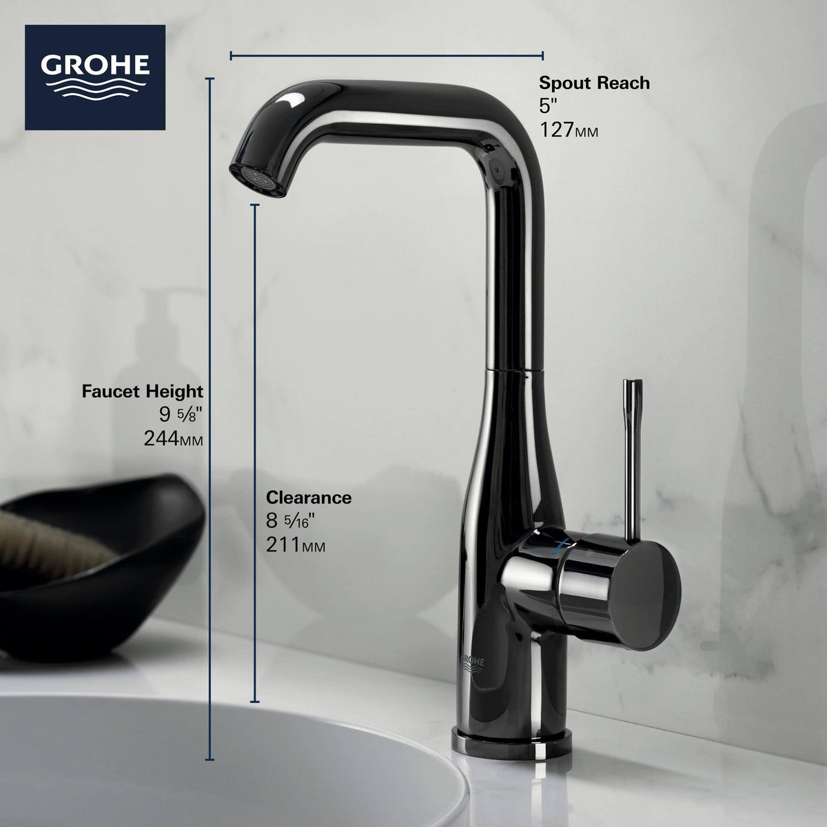 Polished Nickel Bathroom Faucet B88739
