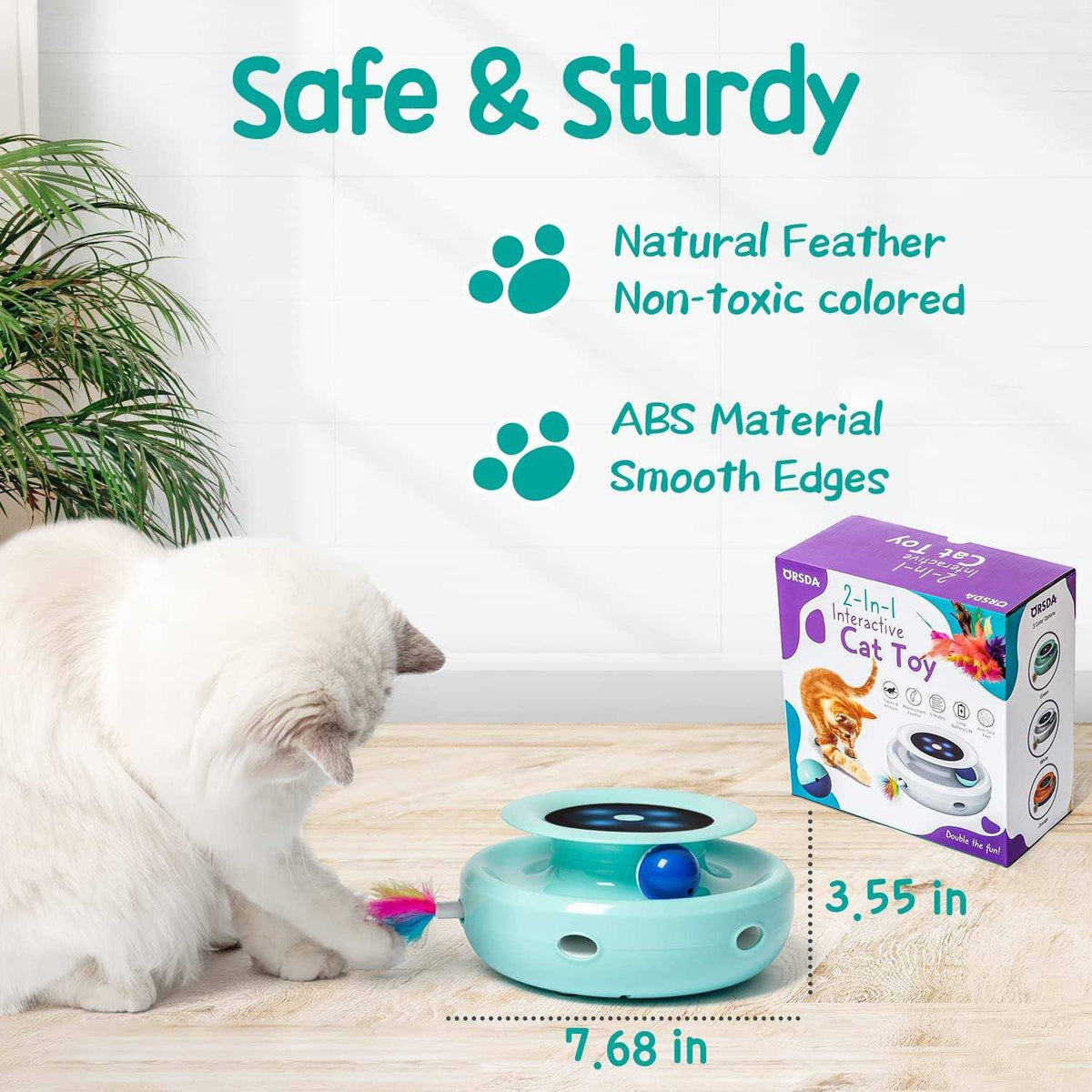Interactive Cat Toy Balls N154