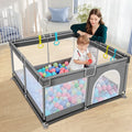 Portable Soft Mesh Baby Playpen H78396