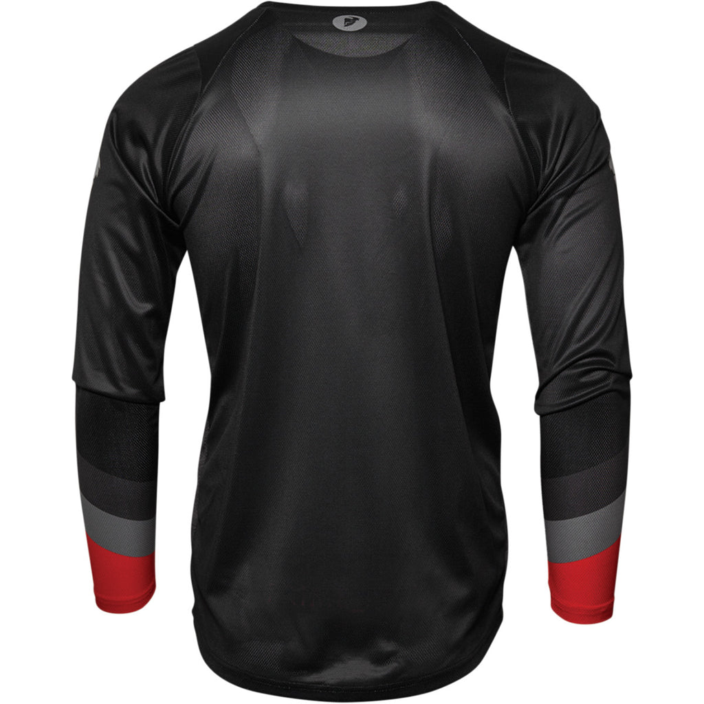 Black/Heather Gray XXL Long Sleeve Mountain Bike Jersey N5932