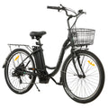 350 W 26" Step Through Electric Bicycle with Basket C3541