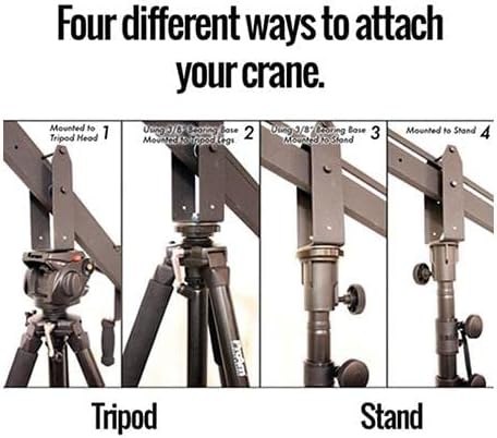 Aircraft Aluminum Camera Crane with Top-Mounting Bracket Y30553
