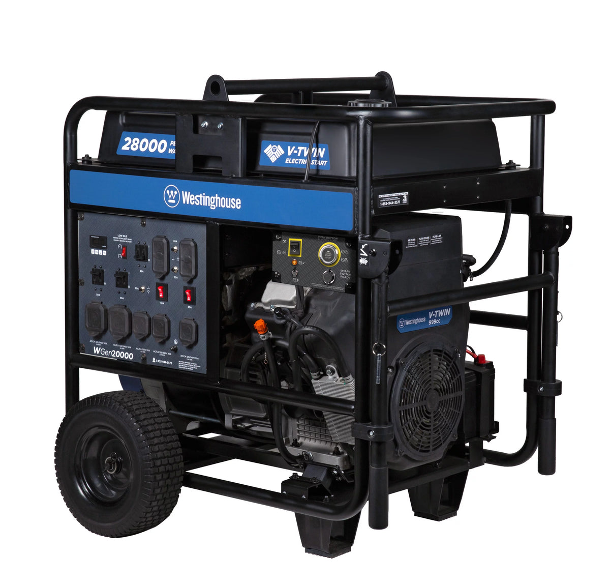 28000 Peak Watt Portable Generator with CO Sensor B5364