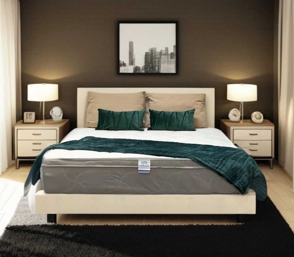 8 Inch Foam Spring Hybrid Queen Mattress W35055