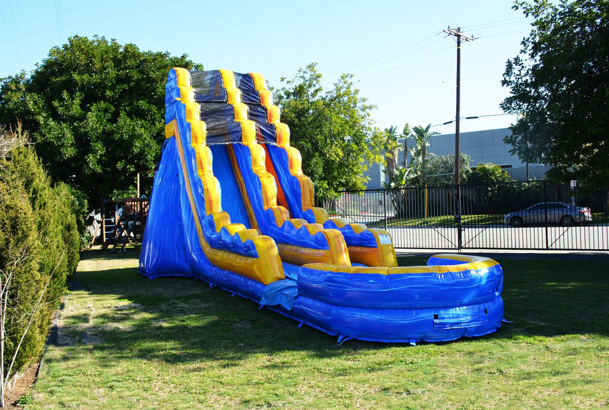 Commercial Grade Inflatable Water Slide with Splash Pool S686