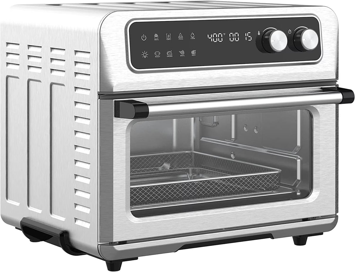 21QT 8-In-1 Stainless Steel Convection Countertop Oven P90730