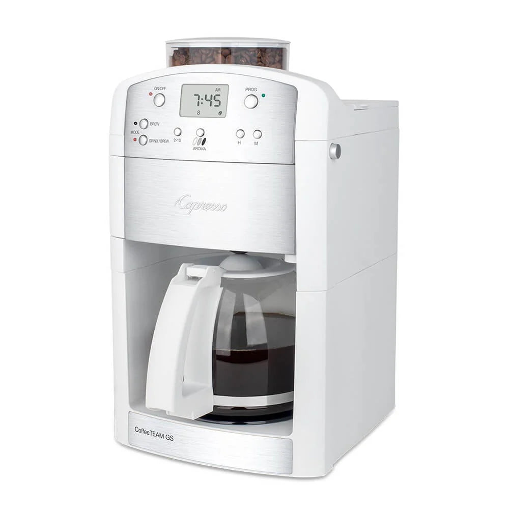 Black Coffee Maker with Conical Burr Grinder X2989
