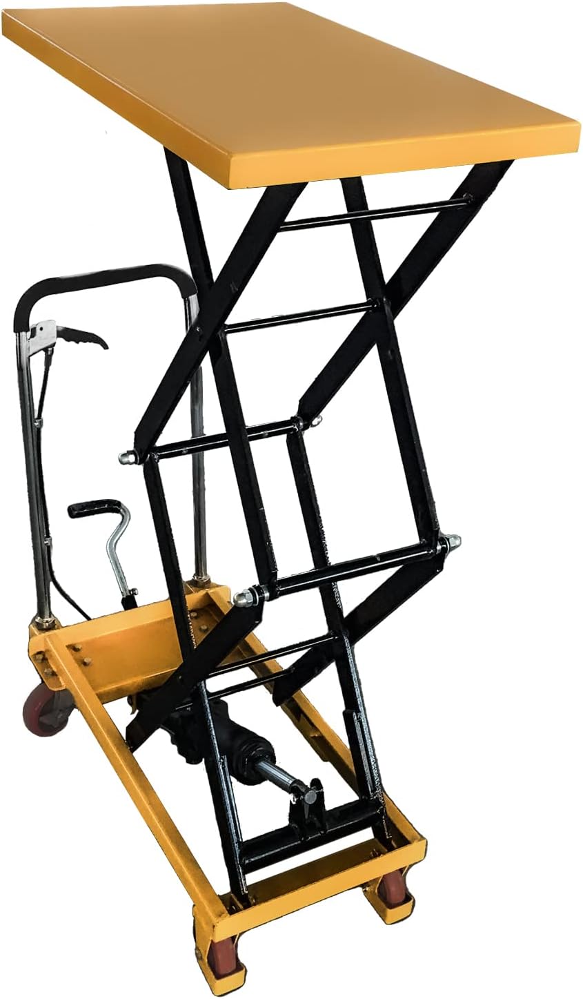 Hydraulic Manual Lift Table Cart S649