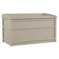 Gray 50 gallon Deck Storage Box with Seat I433173
