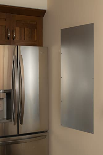 Metallic Silver 23x46 Magnetic Dry Erase Board X194193