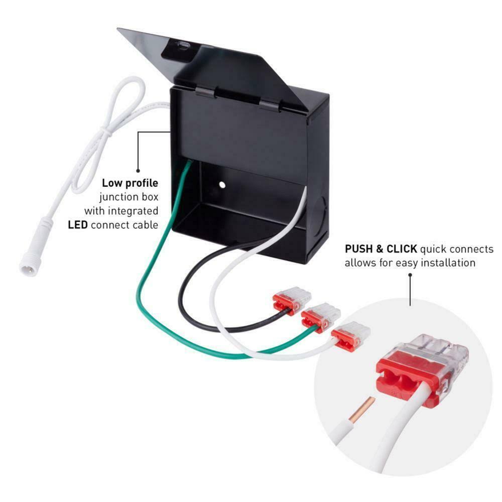 4 in. Selectable Canless Recessed Integrated LED Kit for Shallow Ceiling (4-Pac) F435036