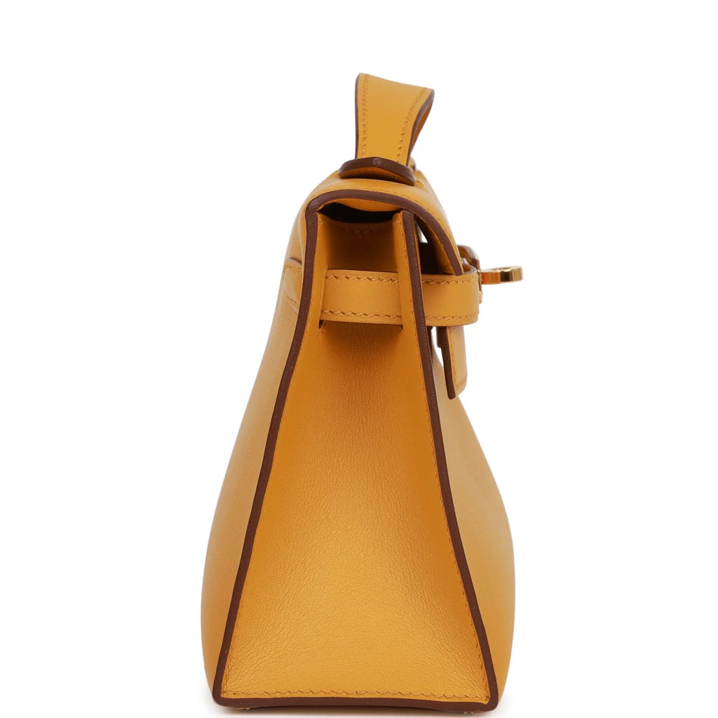 Jaune Ambre Swift Pochette K162610