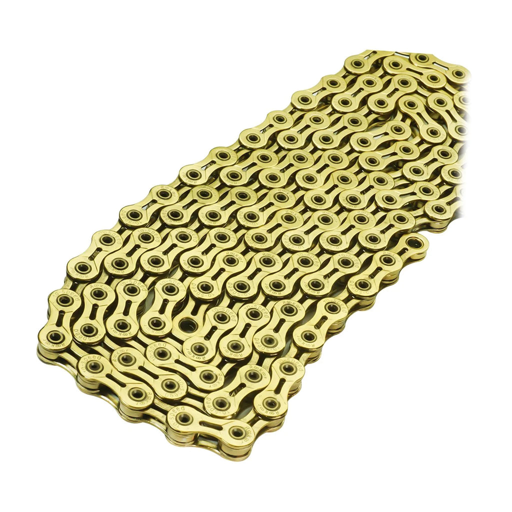 Yellow 116 Links Bicycle Chain T806