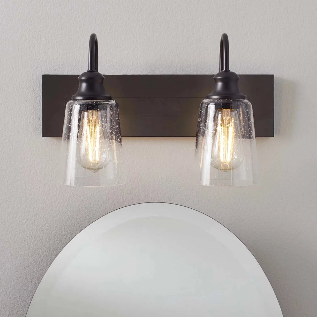 16" Bronze 2-Light Vanity Light B567