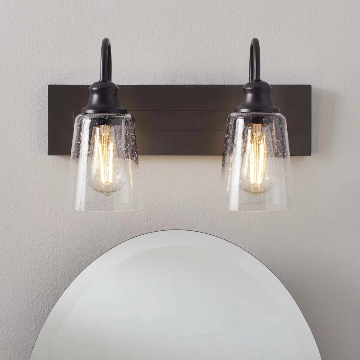 16" Bronze 2-Light Vanity Light B567