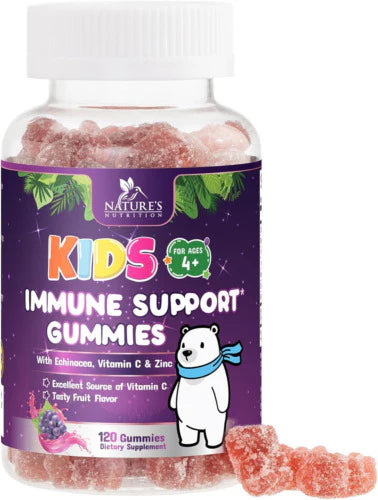 Kids Immune Support Gummies with Vitamin C, Zinc & Echinacea G850858