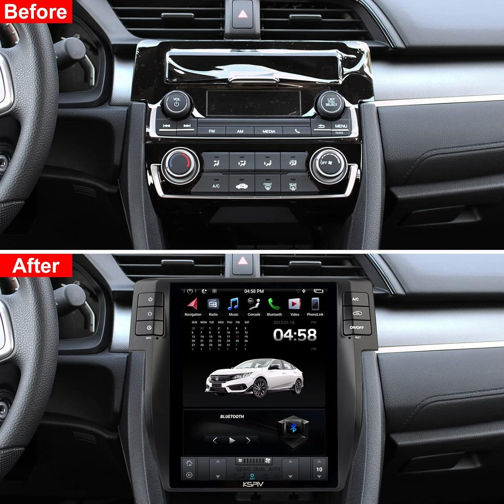 Android Car Navigation Stereo 10.4 Inch IPS Touchscreen Car Radio L805694