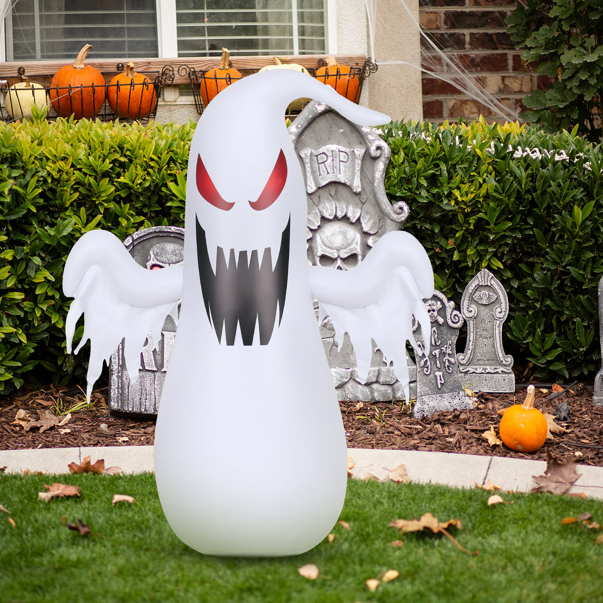 Inflatable Halloween Ghost Punching Bag H4609