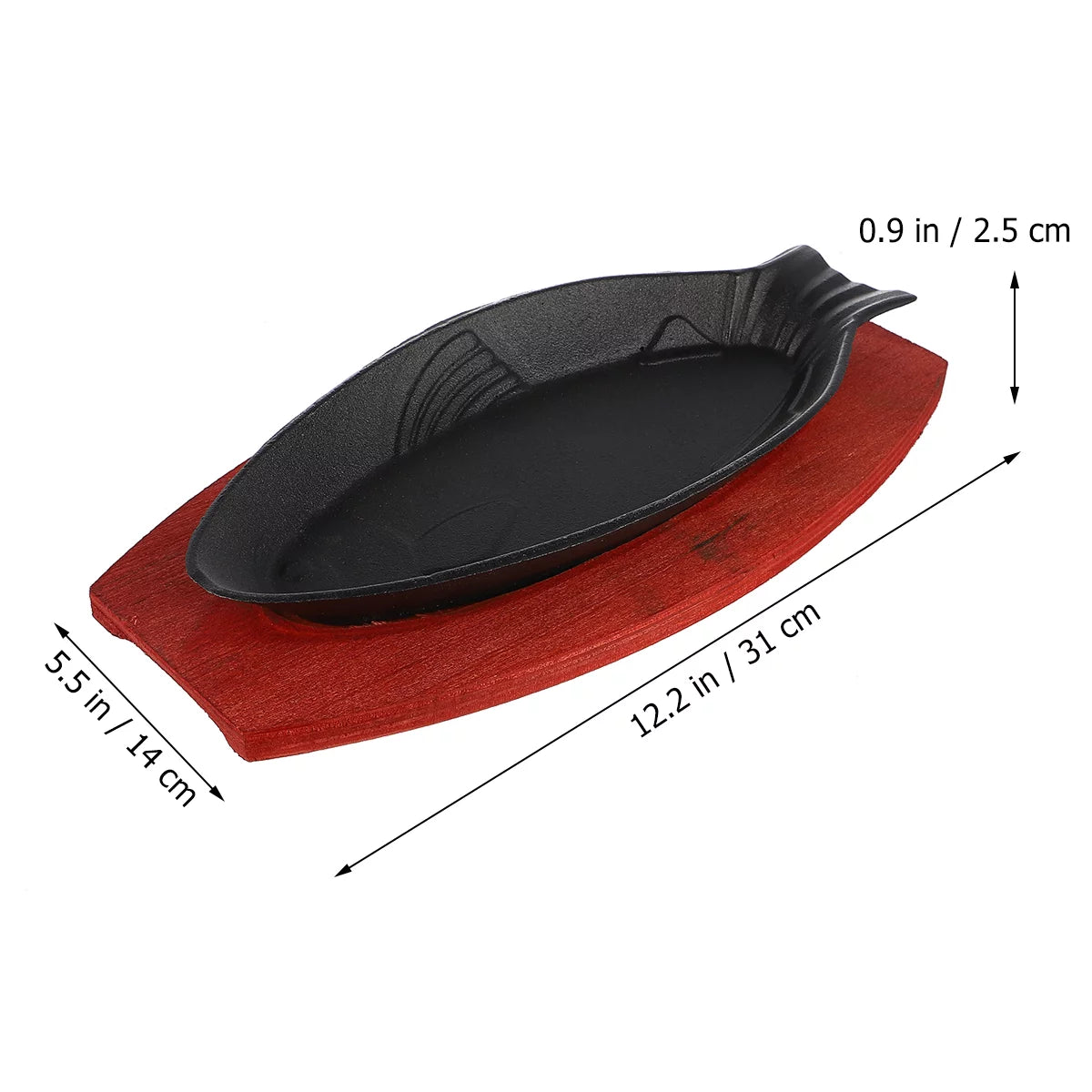 Fish Shaped Frying Pan D405778