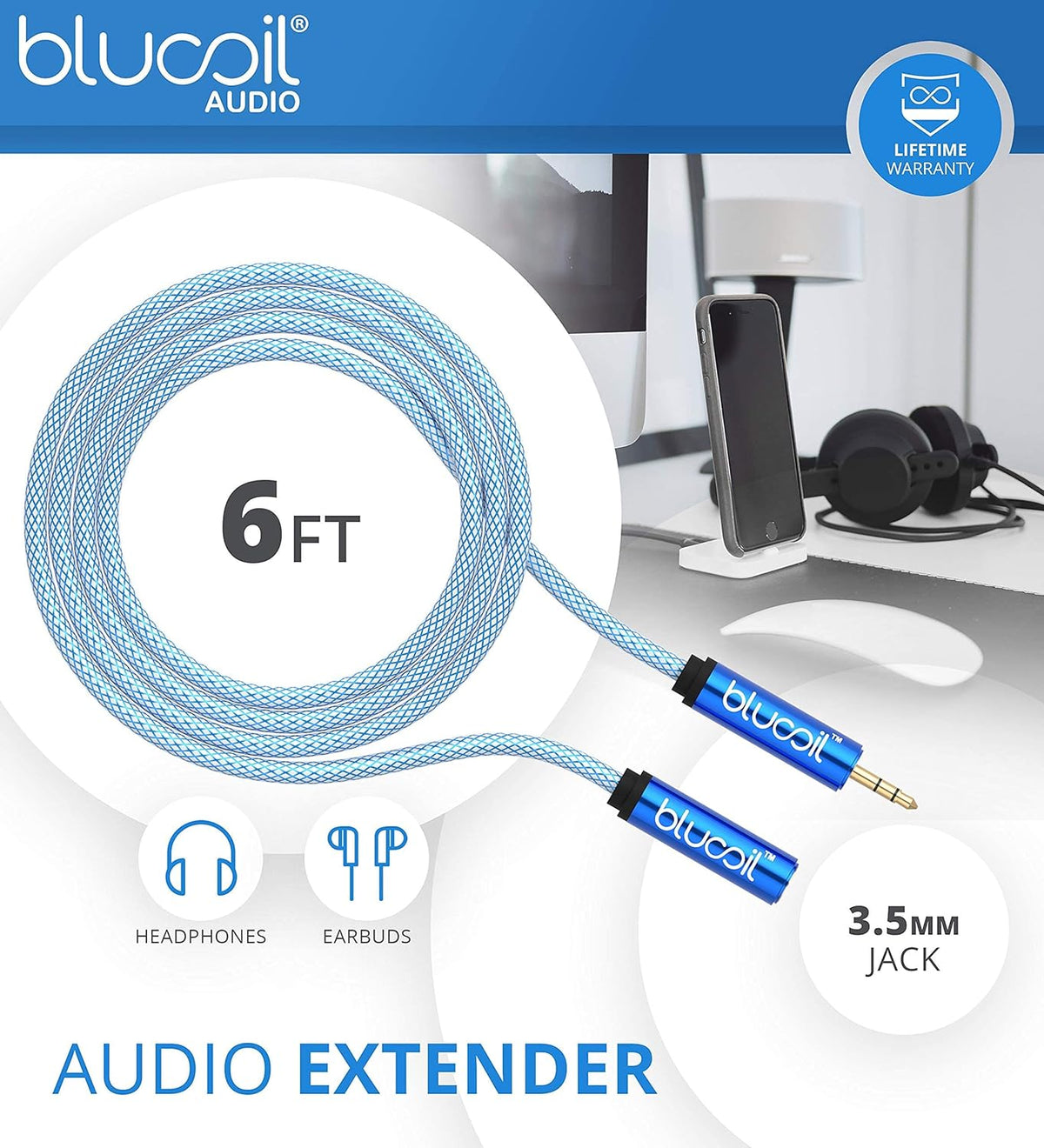 Streaming/Podcasting Pack Bundle with Pop Filter and USB Extension Cable Y992607