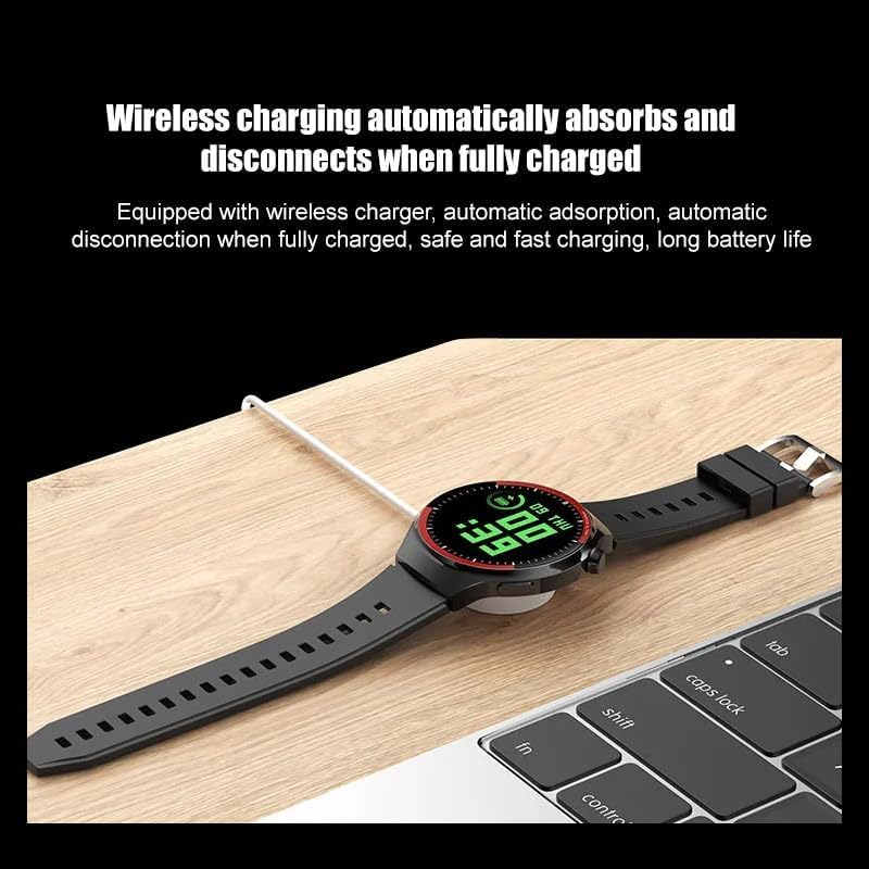 Smart Watch with Heart Rate Monitor Black T475