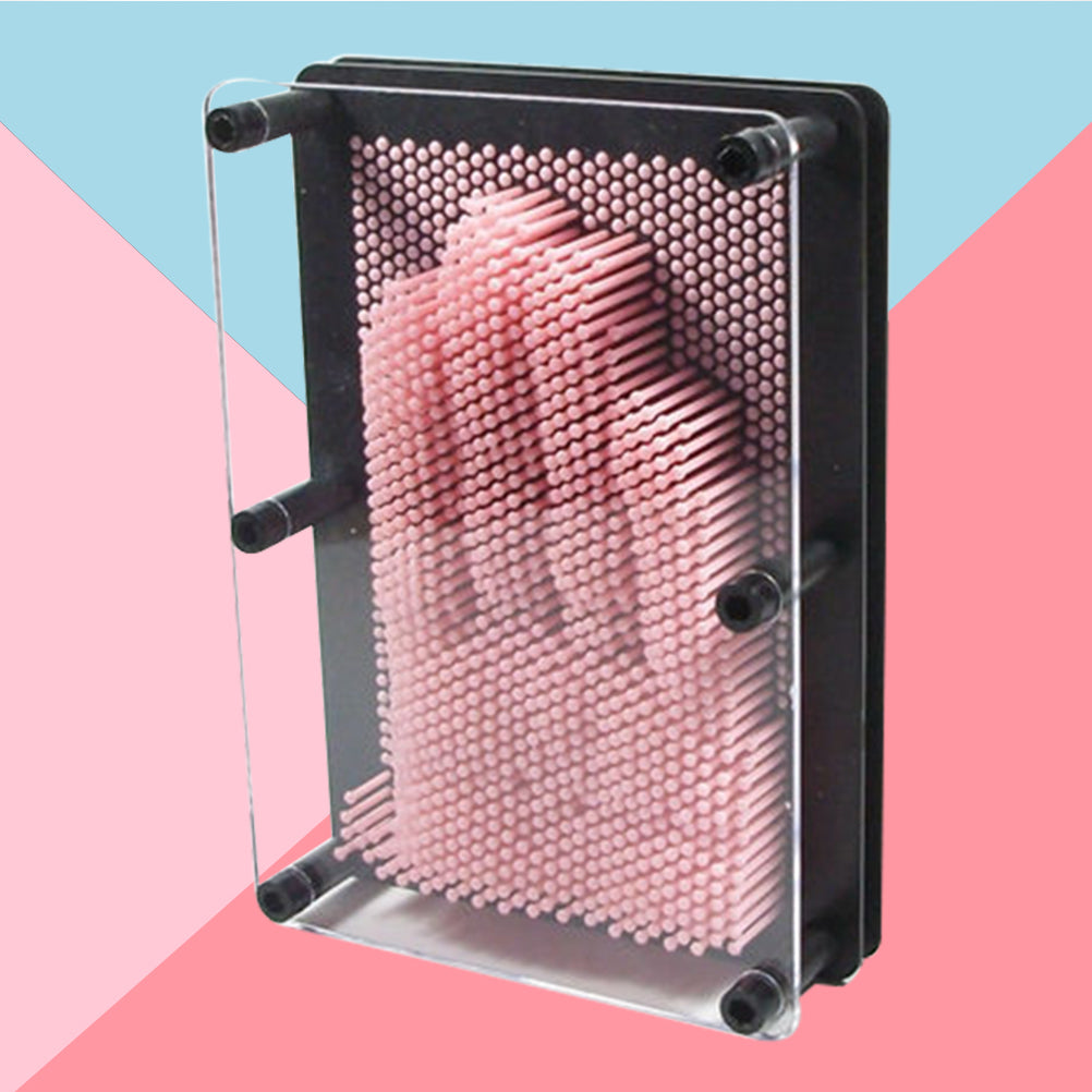Pink 3-Dimensional Pin Art Board Toy D26731