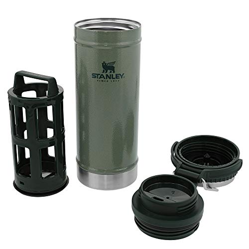 16 oz Insulated Stainless Steel Travel Mug with French Press N614