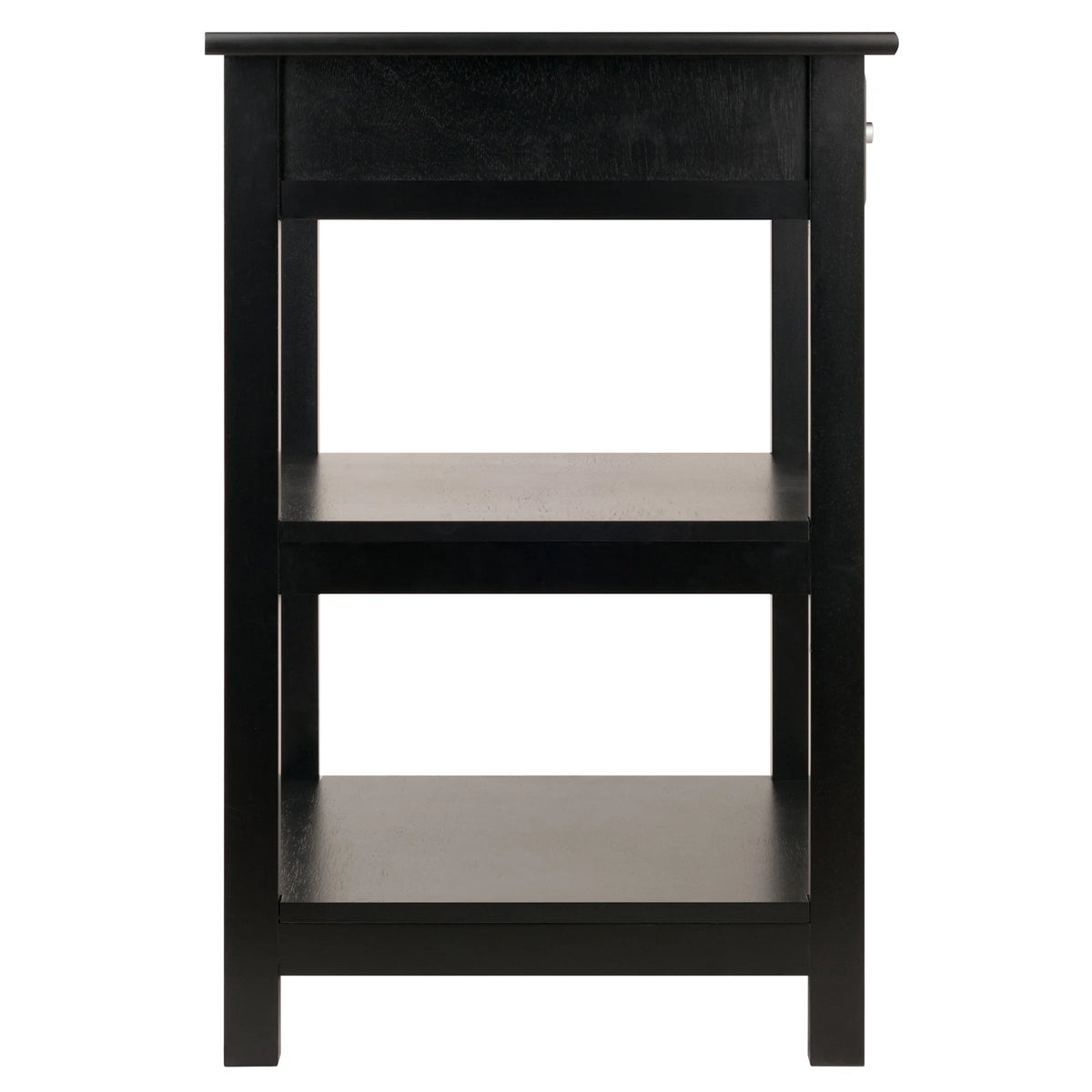 Black Finish Printer Stand E253274