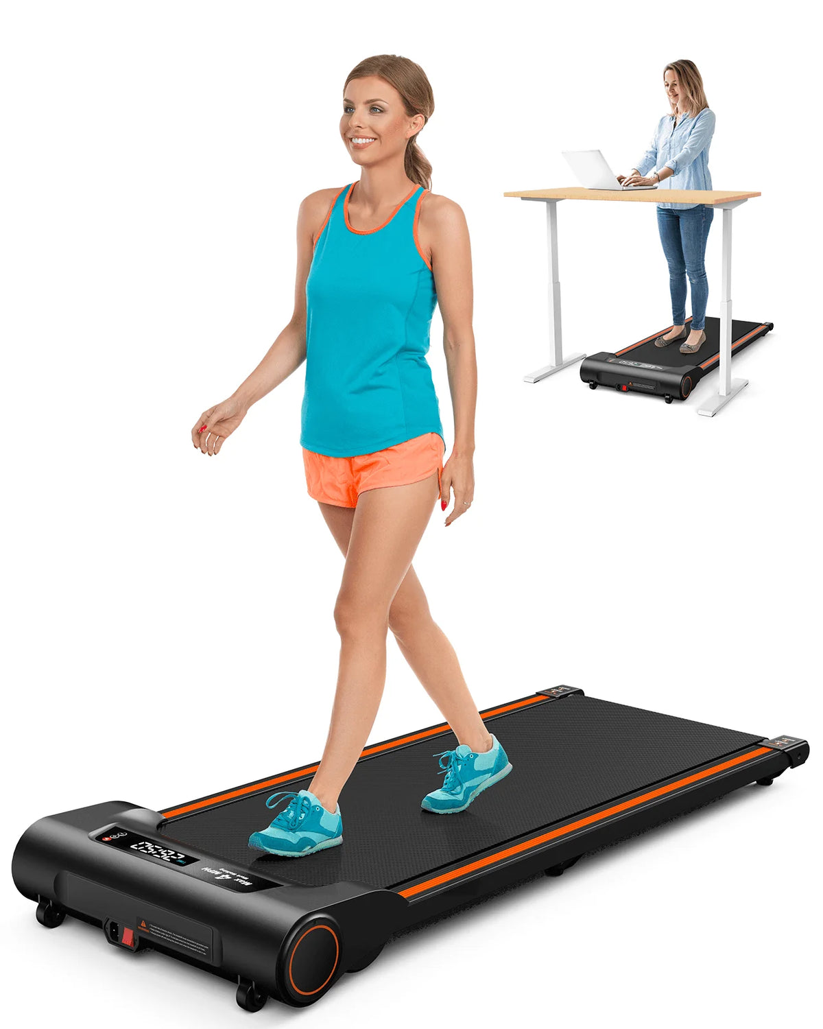 Under Desk Treadmill with Remote Control G8998