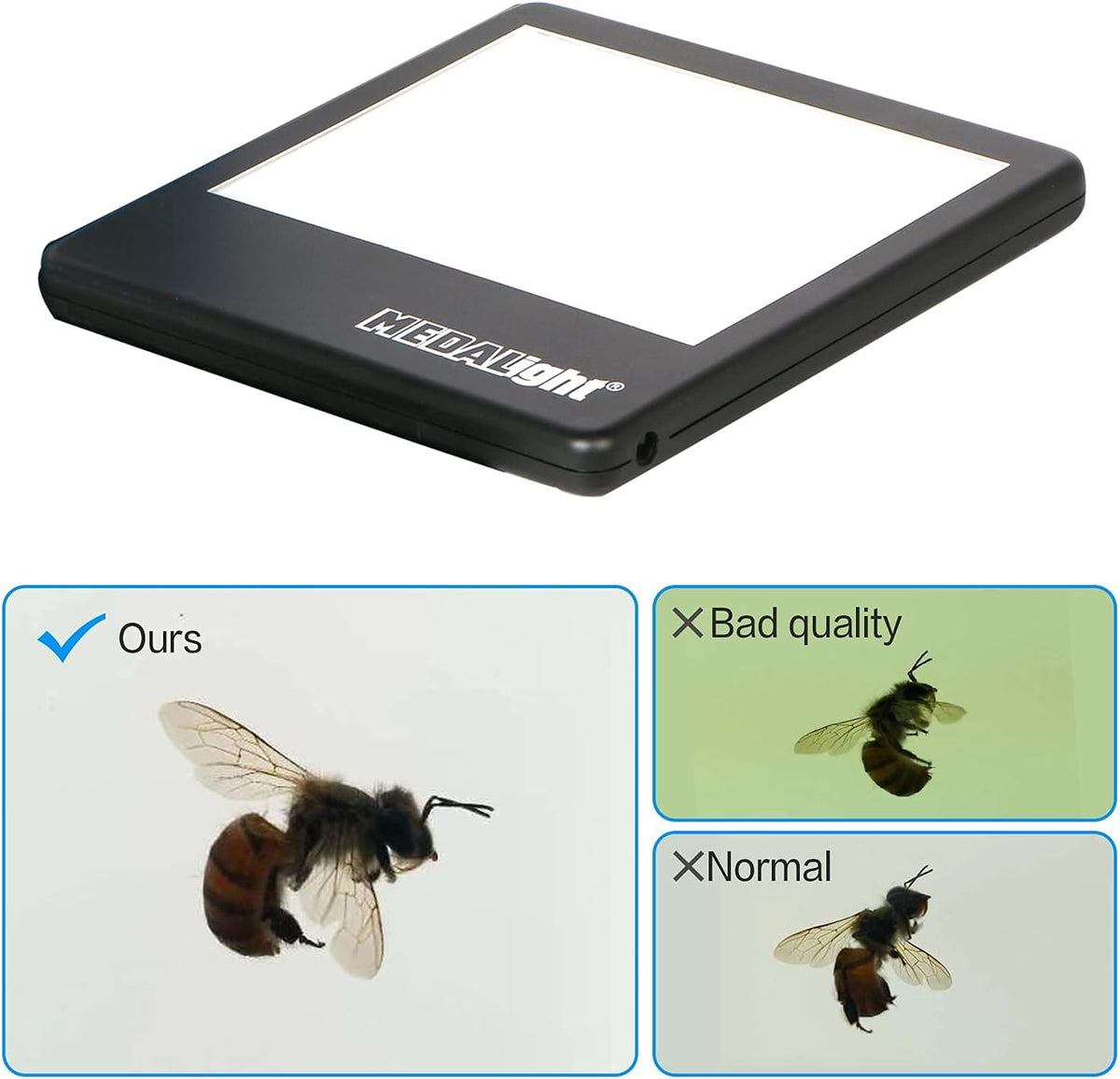 5 x 4 Inches Ultra-Thin LED Light Panel Pack of 2 C175202