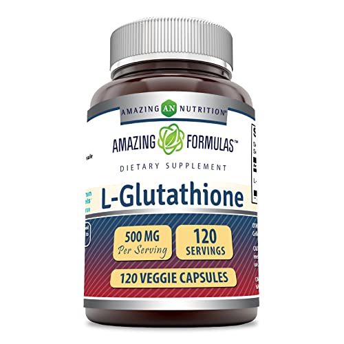 L-Glutathione 500 Mg 120 Veggie Capsules S4071