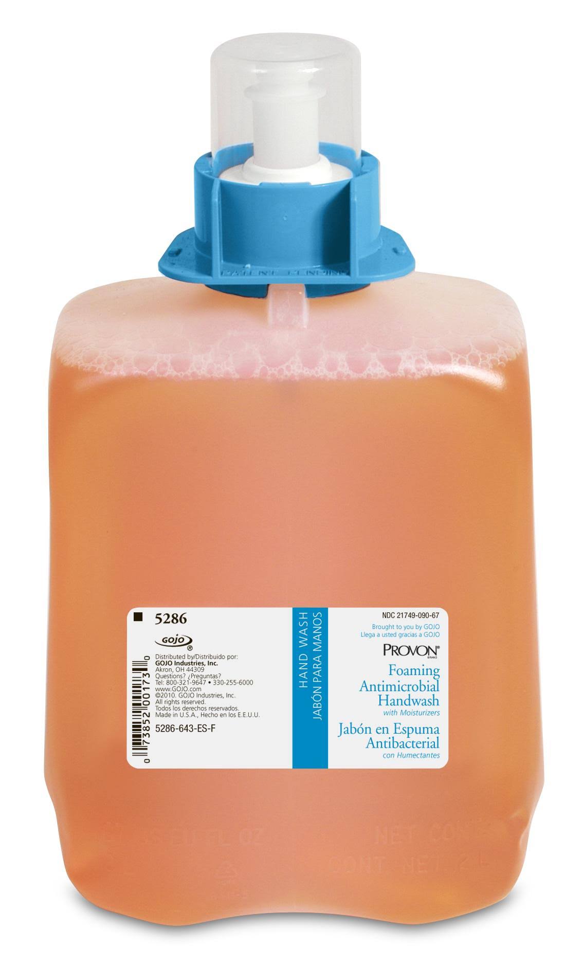 Foaming Antimicrobial Handwash 2000 mL 2/Case T380