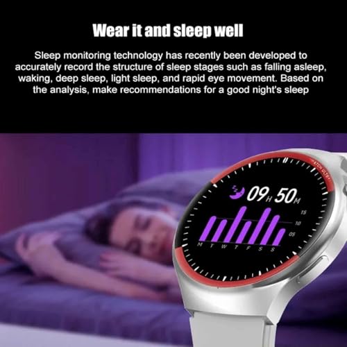 Smart Watch with Heart Rate Monitor Black T475