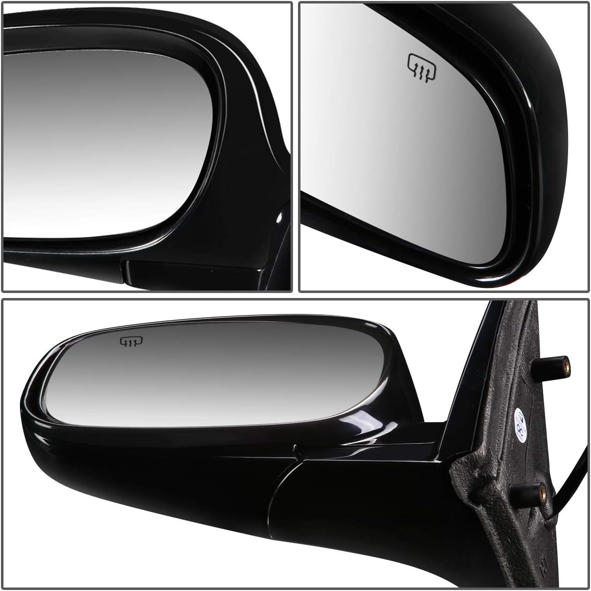 Powered Heated Passenger Side View Door Mirror K714