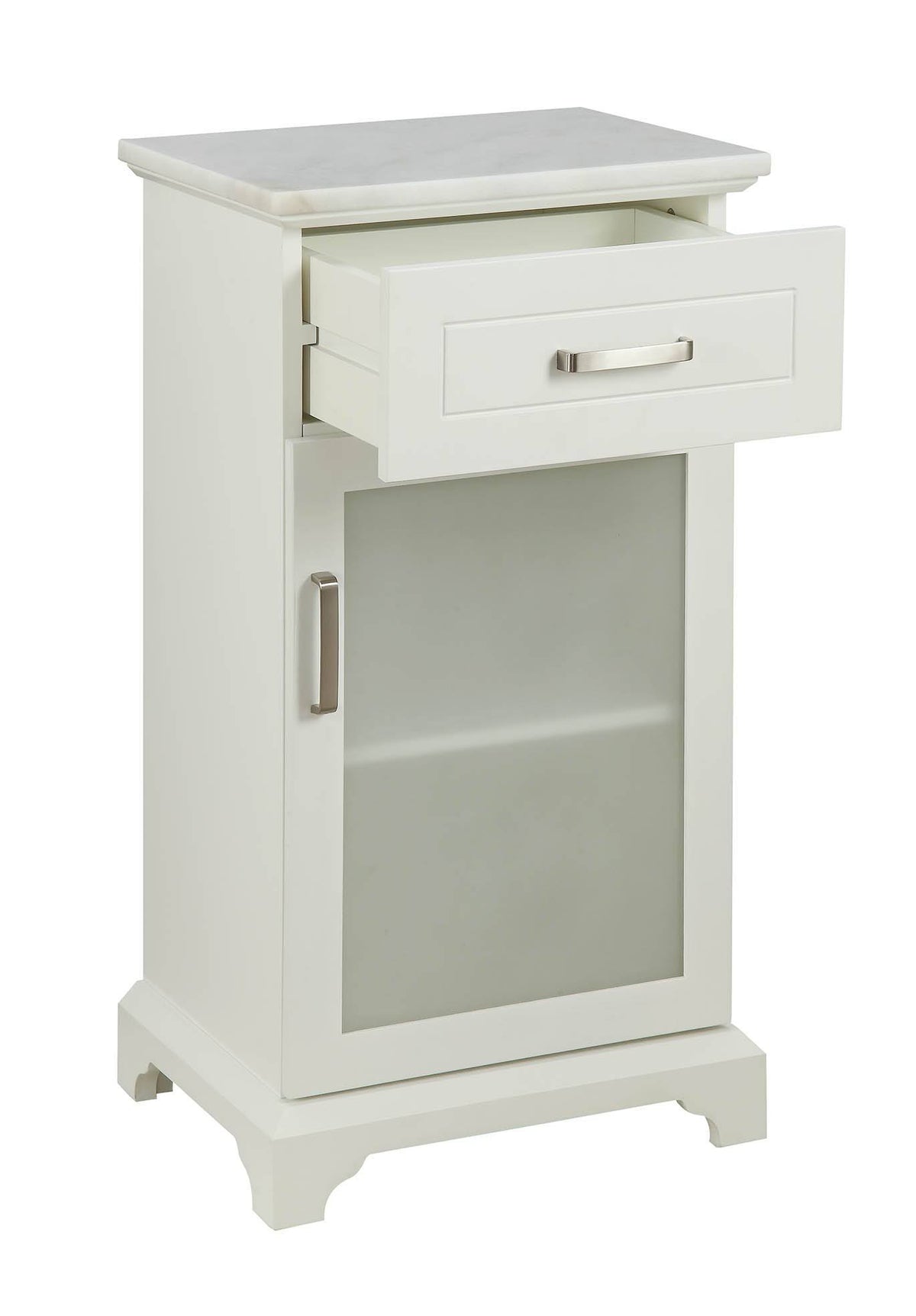 White Classy Cabinet J17455