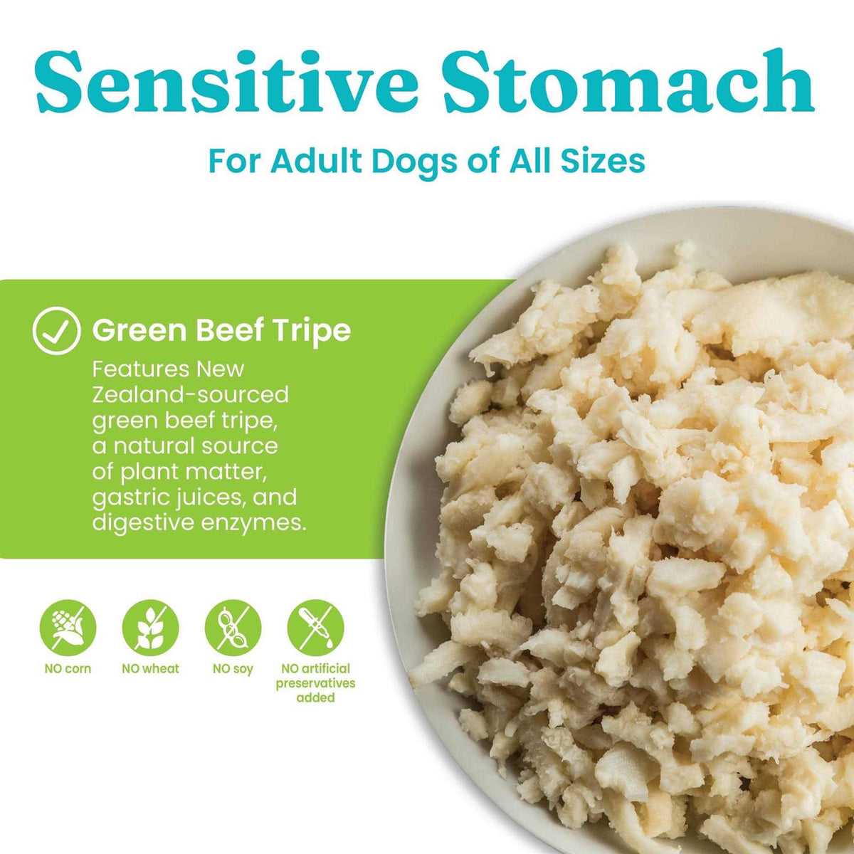 Solid Gold Green Cow Tripe Beef Free Dog Food A840059