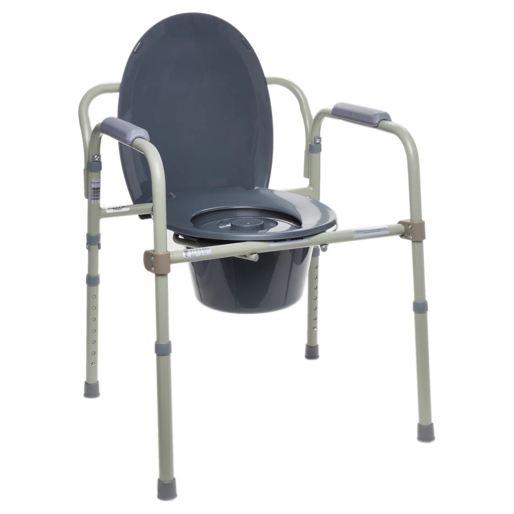 Steel Foldable Bedside Toilet Commode K4560