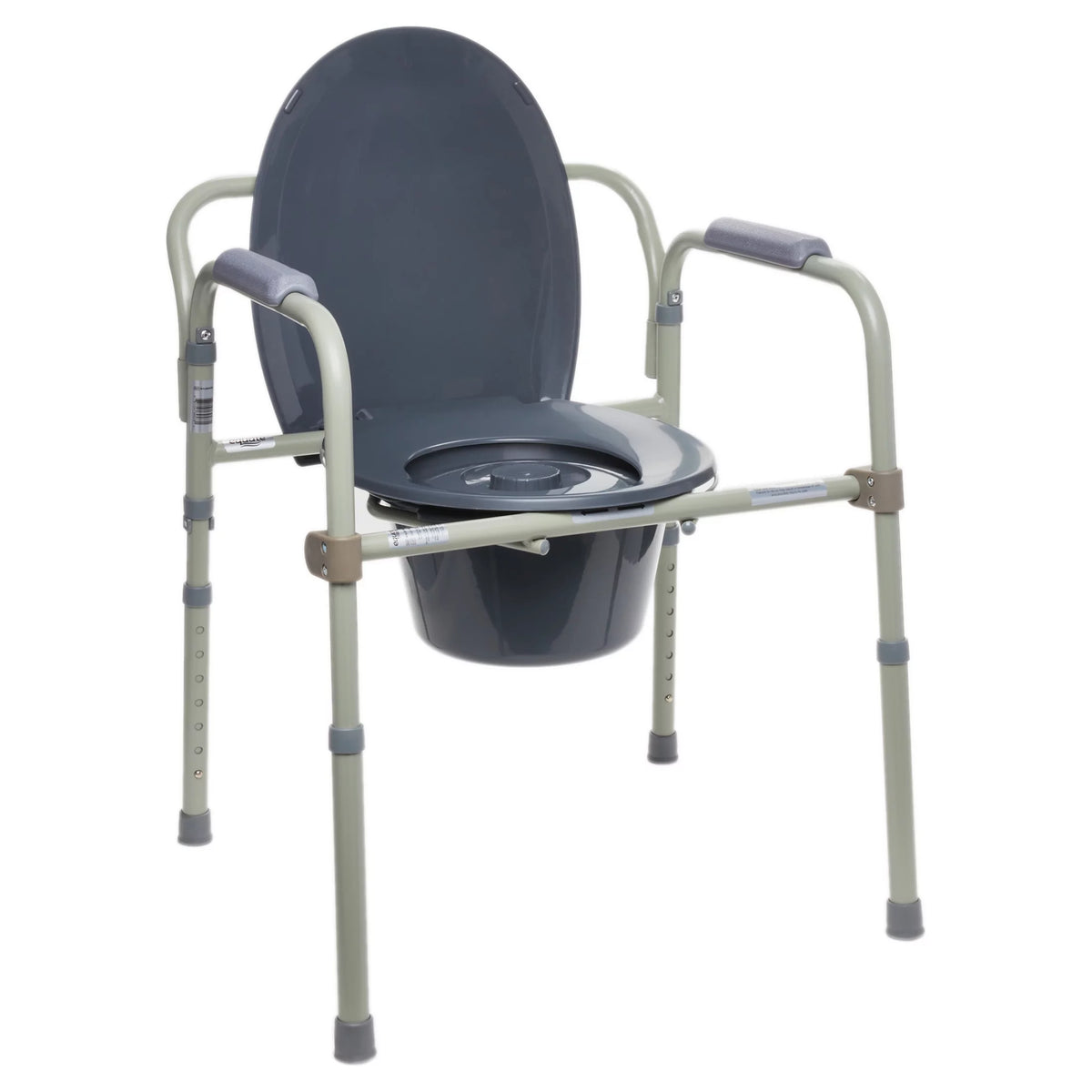 Steel Foldable Bedside Toilet Commode K4560