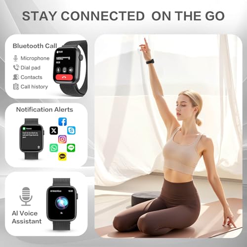 Smart Watch with Blood Pressure Heart Rate Sleep Monitor IP68 Waterproof Fitness Tracker B260