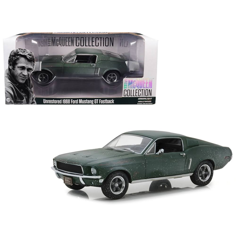 1/24 Diecast 1968 Ford Mustang GT Fastback Green B58671