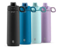 26 oz Vacuum Insulated Stainless Steel Water Bottle with Leak Proof Chug Lid and Silicone Carry Loop V20810