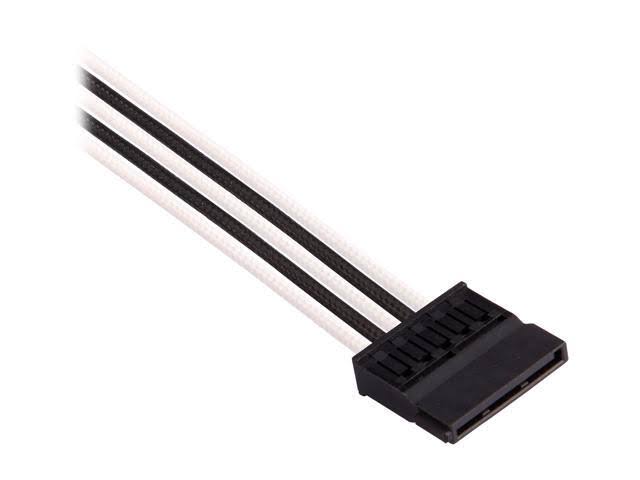 Black/White Sleeved PSU Cables Kit U852446